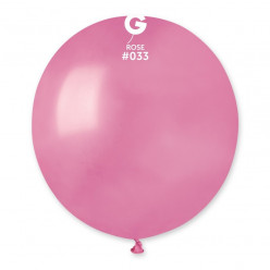 Balão Metalizado Rosa 19" (48cm)