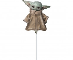 Balão Mini Shape Baby Yoda Star Wars The Mandalorian