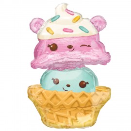 Balão Num Noms Supershape 81cm