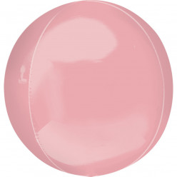 Balão Orbz Rosa Pastel 40cm