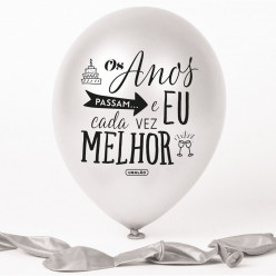 Balão Pérola Os Anos Passam