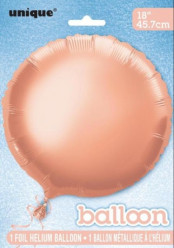 Balão Rose Gold Metalizado 45cm