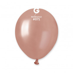 Balão Rose Gold Metalizado 5" (13cm)