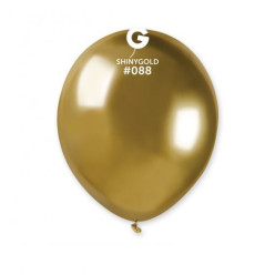 Balão Shiny Dourado 5" (13cm)