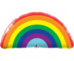 Balão Supershape Arco Íris 91cm