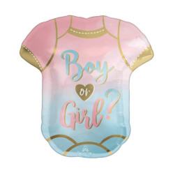 Balão Supershape Body Boy or Girl Revelação 60cm