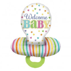Balão Supershape Chupeta Welcome Baby 73cm
