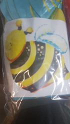 Balão Supershape Foil Abelha