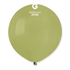 Balão Verde Azeitona 19" (48cm)