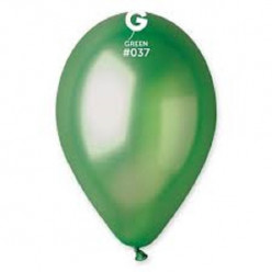 Balão Verde Metalizado 12" (30cm)