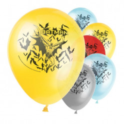 Balões Latex Batman 8 unid