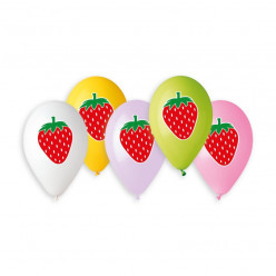 Balões Premium 13" Fruta sortidos