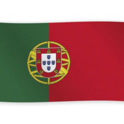 Bandeira de Poliéster 150cmx90cm – Portugal