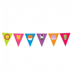 Bandeirola Animais da Selva 4m x 21cm