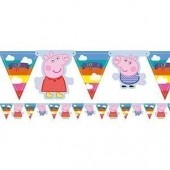 Bandeirola aniversário  Peppa- 1,8 m