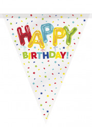 Bandeirola Happy Balloon Birthday