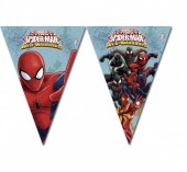 Bandeirolas Festa Spiderman Web Warriors