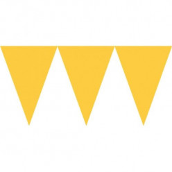 Bandeirolas Papel Amarelas 4.5m