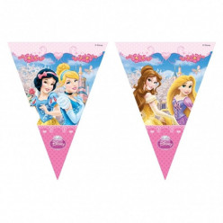 Bandeirolas Princesas Disney Glam