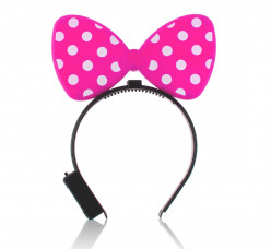 Bandolete Minnie Rosa com Led