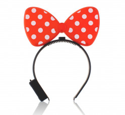 Bandolete Minnie Vermelha com Led