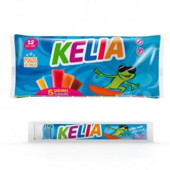 Barras de Gelado Aromatizado Kelia - 12 unidades