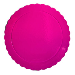 Base Bolo Rosa Forte Ø 35cm