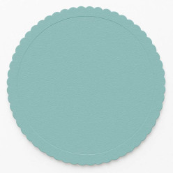Base Bolo Textura Azul Pastel Ø 30cm