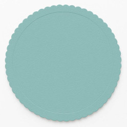 Base Bolo Textura Azul Pastel Ø 35cm