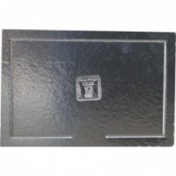 Base Bolos Prateada Retangular Lisa 25x35cm