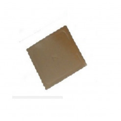 Base Quadrada Dourada para Bolos 23x23cm