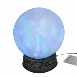 Bola de cristal luz e som halloween