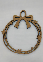 Bola de Natal MDF 10cm figura 3