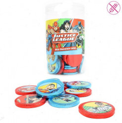 Bomboneira Moedas Chocolate Liga da Justiça