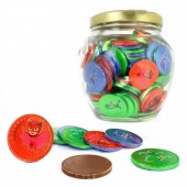 Bomboneira PJ Masks Moedas Chocolate - 175Und
