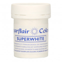 Branqueador para misturar com pasta de açúcar