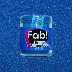 Brilho Alimentar Azul FAB 3gr