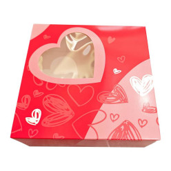 Caixa Bolo São Valentim 20x20x8cm