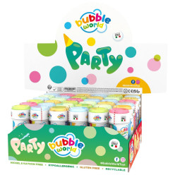 Caixa de 36 Bolas Sabão Party