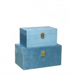 Caixa decorativa azul