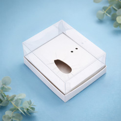 Caixa P/ Ovo de Colher 150/250 Gr - Branco