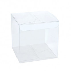 Caixa Transparente Quadrada 10x10cm