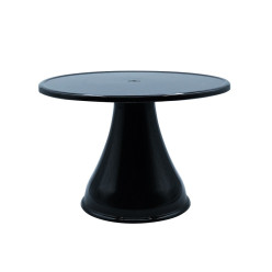 Cake Stand Liso Alto Pequeno Preto