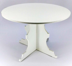 Cake Stand MDF Branco 30cm