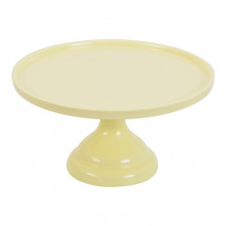 Cake Stand Melamina Amarelo 24cm