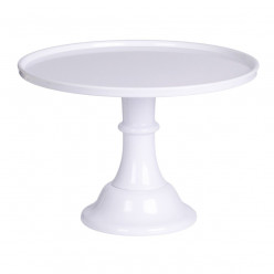Cake Stand Melamina Branco 30cm