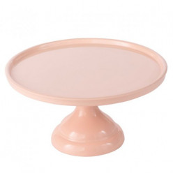 Cake Stand Melamina Rosa Pastel 30x20cm