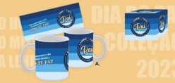 Caneca Dia do Pai Amo-te Pai Azul
