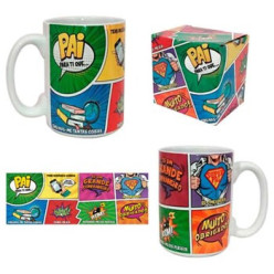 Caneca Dia do Pai Banda Desenhada