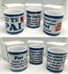 Caneca Dia do Pai Sortido Ursinho